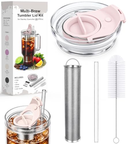 Lid Kit for Stanley Quencher H2.0 40oz, Cold Brew Tea Infuser - image 1