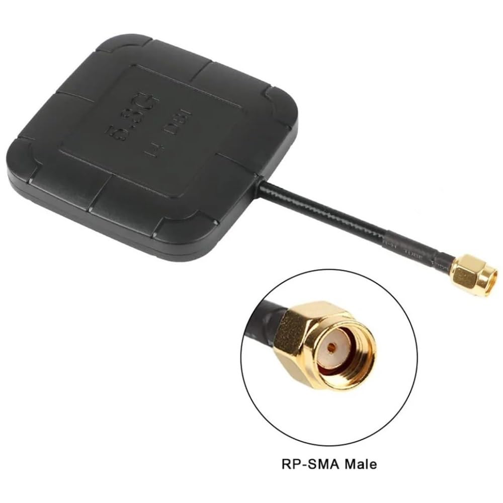 Receptor 5,8G 14DBI Panel plano de alta ganancia y antena FPV tipo hongo Compatibilidad con gafas EV800D FPV receptor RC Drones