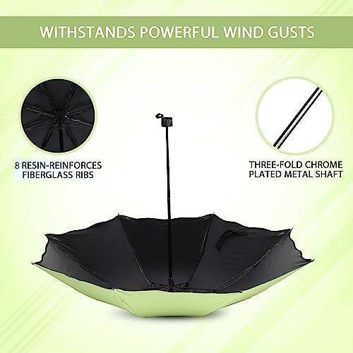 Image of HomeCloud Magic Umbrella Windproof, Sunproof & Rainproof with Sturdy Steel Shaft & Wrist Straps | Secret Blossoms Occur with Water Magic Print | Easy to Hold & Carry | Umbrella for Women, Men & Kids