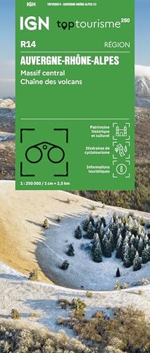 TOP250R14 - AUVERGNE RHONE ALPES MASSIF CENTRAL / CHAINE DES