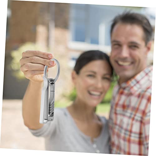 Porte-clés alliage résistant clip mousqueton accessoire homme