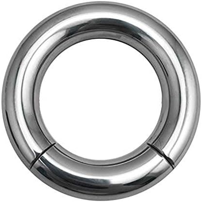zhiounny 5 Size Heavy Duty Male Magnetic Ball Get Training Pleasure Metal Ring for a Pretty Long for Men (3)
