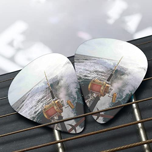 Ensemble de 12 médiators de guitare pour canne à pêche pour guitare acoustique, guitare électrique, contrebasse, ukulélé - Les Beatles, Paul McCartney, John Lennon, RIngo Starr, George Harrison Ensemble de 12 médiators de guitare pour canne à pêche pour guitare acoustique, guitare électrique, contrebasse, ukulélé – Image 8