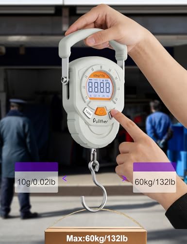 Balance de poisson LCD pesant jusqu'à 59 kg en kg lb et oz - 3
