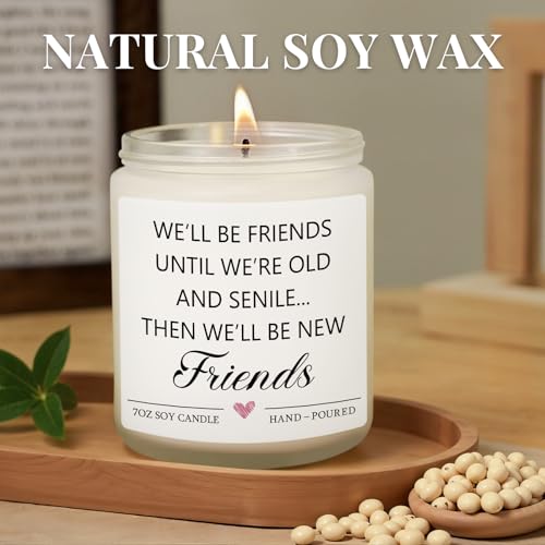 Friendship Gifts for Women, Best Friend Birthday Gift for Women - Candle Gifts for Friends, Christmas Graduation Birthday Gift for Friends, Bestie, Sister, Coworker - Image 6