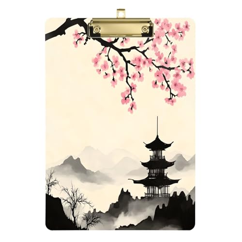Porte-bloc japonais transparent format A4 pour enseignant