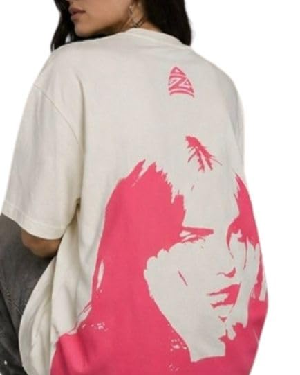 Image of Zocaaro Anime Printed Oversized Cotton Casual Round Neck T-Shirt for Men and Boys | Sharp, Eren yeagear & Mikasa akerman Japanese Streetwear Aesthetics