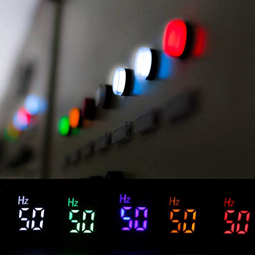 Medidor de frecuencia compacto con gran pantalla LED miniatura 2