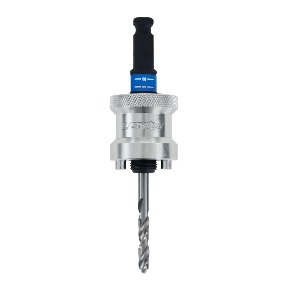 LENOX TOOLS Quick Change Hole Saw Arbor with Tool-Free Release