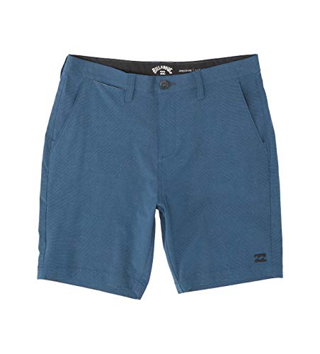 Billabong Men's Crossfire Mid Walkshorts,30,Deep Sea
