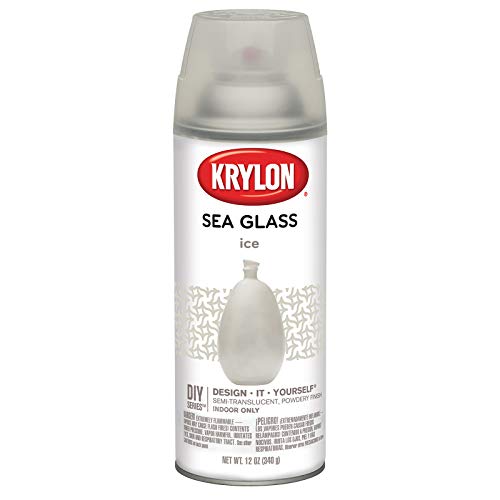 Krylon Sea Glass Aerosol Spray 12oz Ice