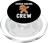 Photo Gallery cookie baking crew gingerbread man abbinato a holiday baking popsockets popgrip per magsafe Photo Gallery cookie baking crew gingerbread man abbinato a holiday baking popsockets popgrip per magsafe
