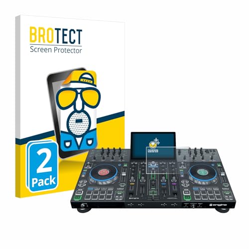 [Anti-Riflesso] Questa pellicola protettiva BROTECT Mate protector riduce al minimo i fastidiosi riflessi della luce e del sole sullo schermo - compatibile con Denon DJ Prime 4+ (2 Pezzi)