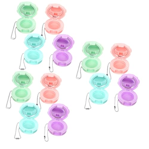 Cemaystic �A�C�V���h�E�P�[�X ���b�v�N���[���W���[ ��e�� 4�Z�b�g�A�o���f�U�C�� �g�їp ���^ �y�� ���s�p ���ϕi���[ (3.3X3.3CMx3pcs,������Ă���悤��x3��)