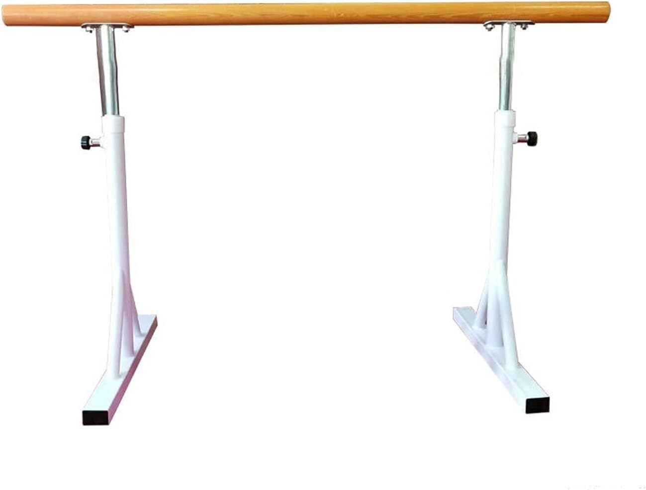Barre de ballet réglable mobile monocouche blanche 1 m