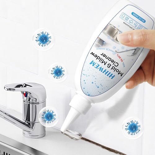 HIHWEM Mold Mildew Remover Gel Washing Machine Cleaner Grout Cleaner