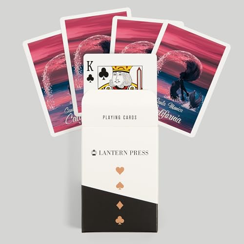 Lantern Press Baraja de 52 Cartas de Poker miniatura 6