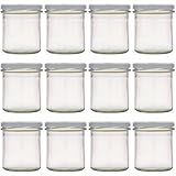 Flaschenland - 12er Set Sturzglas 350 ml Marmeladenglas Einmachglas Einweckglas TO 82 mit weißem Deckel, ideal für Marmelade, Konfitüre, Gelee, Suppe oder Babynahrung, backofenfest | Made in Germany