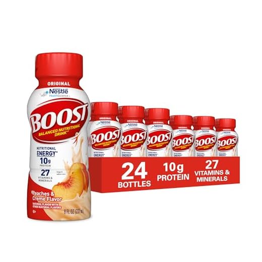 BOOST Original Nutritional Drink - Peach Flavor
