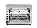 fornetto professionale doppio con 6 posti e 6 pinze per toast e sandwich. Funzioni multiuso: cuocere, tostare, grigliare