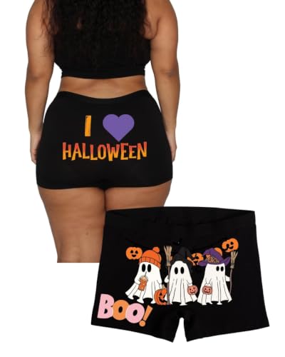 Image of EVARI Halloween Women's Cotton Boyshort Underwear Panties