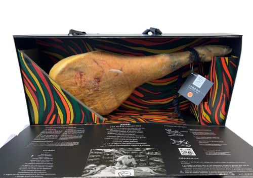 Jamón de Cerdo Negro de Bigorre AOP 24 meses en su sublime estuche