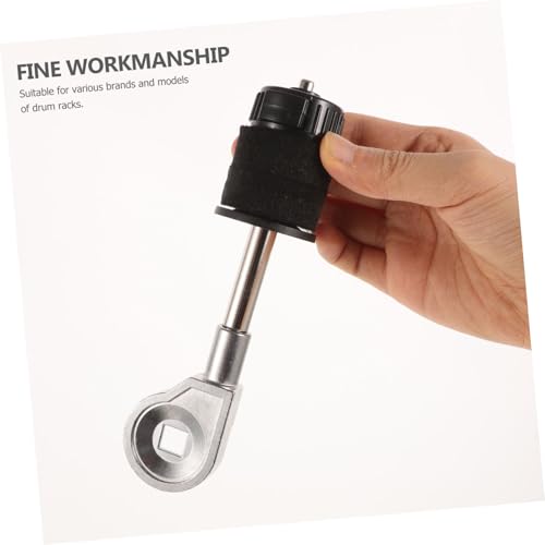 Accesorio para apilar platillos para batería, apilador ajustable para HiHat, resistente, partes profesionales de percusión compatibles con kits de batería miniatura 4