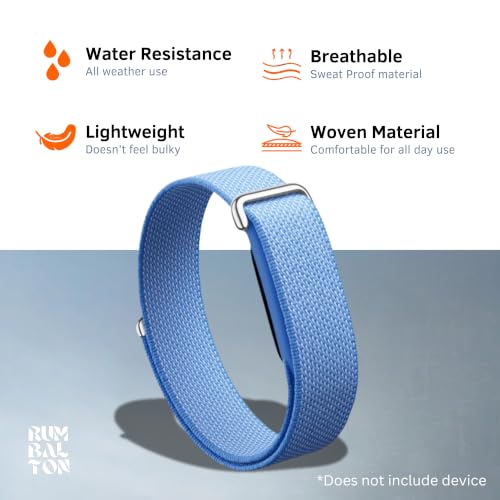 Image of Nylon Strap (Titanium Buckle) Compatible with Google Fitbit Air