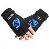 E.a@market Anime Fairy Tail Winter Fingerless Gloves