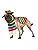 Rubie's Official Mexican Serape Pet Dog Costume
