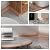 1/2 Inch Flexible Quarter Round Molding, Peel and Stick, Corner Molding Trim, Waterproof Rubber Edge Molding Quadrilateral Trim for Wall Corner Countertops (Brown, 158Inch)