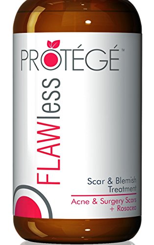 Protege FLAWless Scar Gel Cream, Best for Scar Removal, Flattens and Softens Scars (1 ounce)
