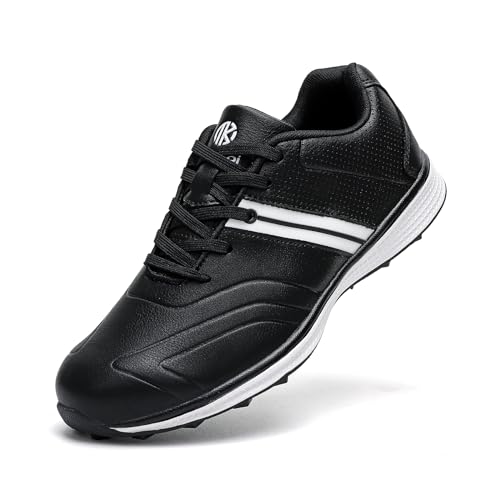 Image of Men's Golf Shoes Professional Spikeless Golfers Training Sneakers