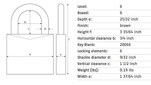 Image of Lockout Padlock, Keyed Different, Plastic-Covered Aluminum, Brown, 1 1 /2 in Shackle Height - 1 Each