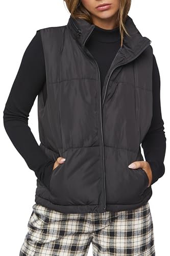 Forever 21 Women's Zip-up Puffer Vest