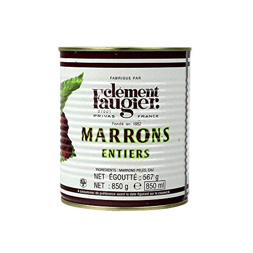 Clément Faugier - Marrons entiers à l'eau - 850g Cover