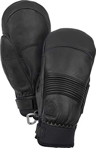 Hestra Freeride CZone Winter Mitt - Waterproof, Durable Mitten for Skiing, Snowboarding and Snow - Black/Black - 9