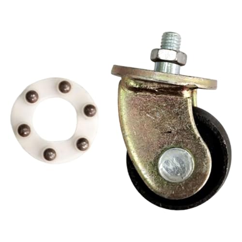 Image of Floor Jack Caster Wheel Easy Installation Swivel Caster Wheel Direct Replace
