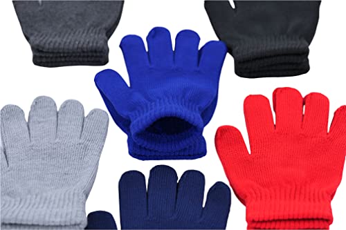 Image of ToBeInStyle Kids Pack of 6 Warm Winter Gloves