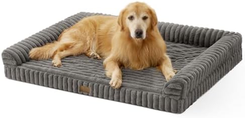 COZY KISS Orthopaedic Dog Bed for Extra Large Dogs 120x88x17cm – ...