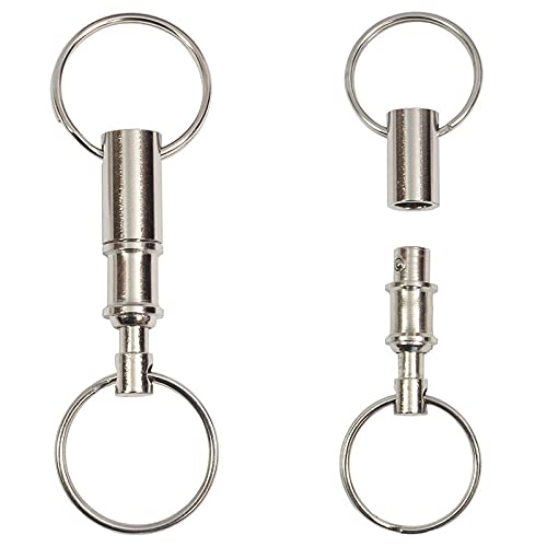 Outdoor Camping Rock Climbing Keychain Double Quick Release Ring Fast