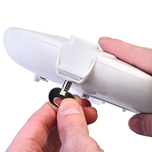 LiveFine Automatic Pill Dispenser, 28-Day Electronic Medication Organizer with Alerts, Flashing Light and Safety Latch - Dispenses Prescriptions Up to 6 Times Per Day - Solid White Lid - Thumbnail 2