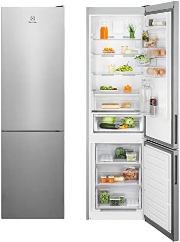 Electrolux LNC7ME36X2 Frigorifico Combi, 2,01 m, Puerta Plana, Tw...