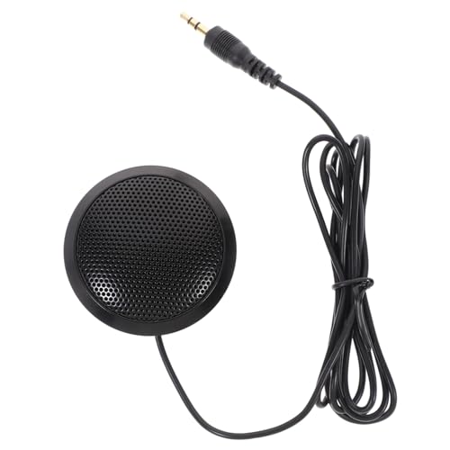 Angoily Conference Microphone with Noise Reduction Omnidirectional Pickup for Desktop Mobile Compact Design for Gaming Video Chat Broadcast Speech