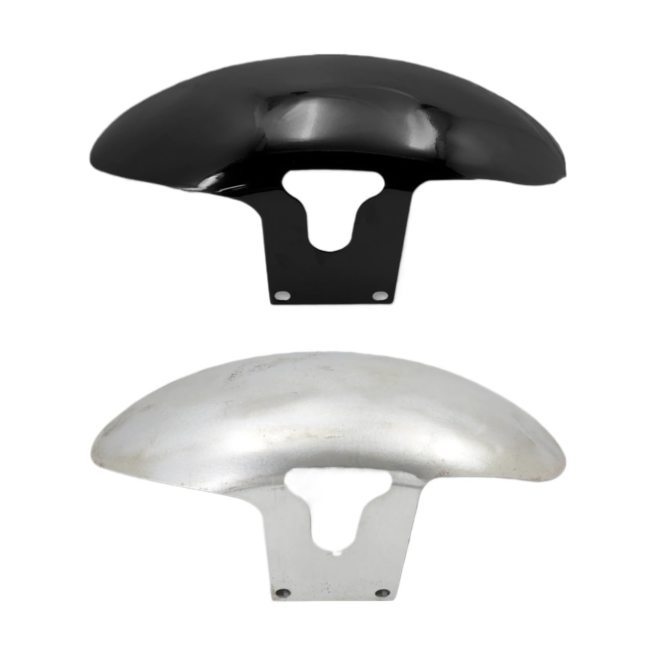 Copri Parafango In Ferro for Parafango Anteriore Moto | Compatibile con Harley, compatibile con Softail Fatboy, ruota FLFB 2018-23 160 R18(Gloss Black Fender)