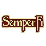 PinMart Semper Fi USMC Marine Corp Military Enamel Lapel Pin