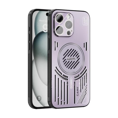 冷却 iPhone 14 Pro Max ケース MagSafe対応 放熱 薄型 アルミ合金メッシュケース マグネット搭載 ワイヤレス充電対応 耐衝撃 いphone 14 Pro Max カバー アルミ スマホ冷却 放熱 アイフォン 14 Pro Max