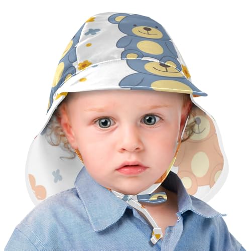 Baby Sunhat Baby Boys' Summer Hats Girl UV Protection Wide Brim Beach Essentials2