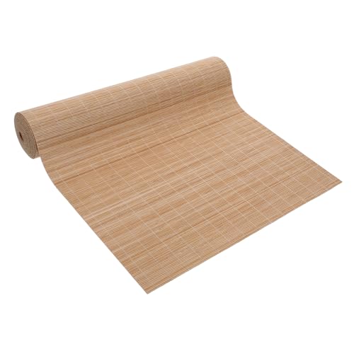 LABRIMP de Mesa de Bambú Natural Mantel Rústico y para para y Decoración Elegante para Interior y Exterior de
