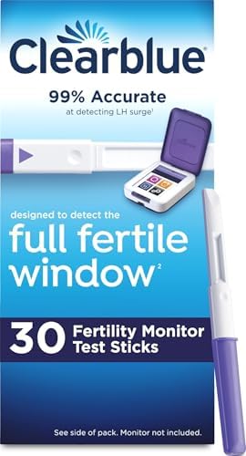 Clearblue Fertility Monitor Test Sticks, 30 Count